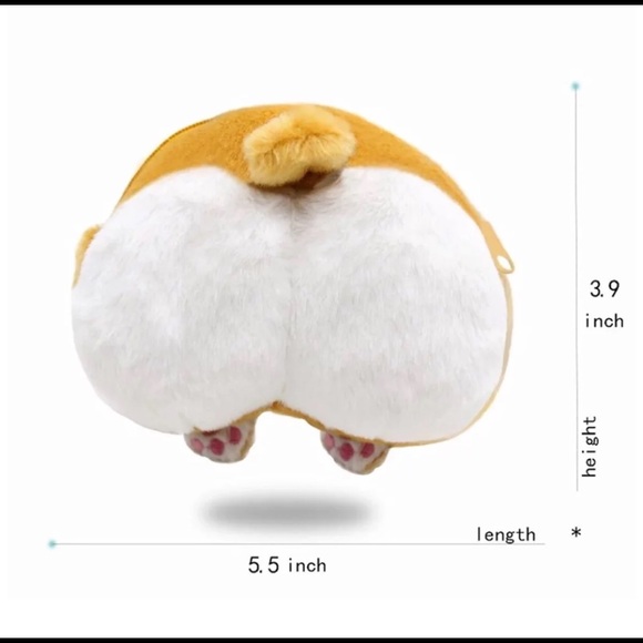 *LAST ONE* Corgi butt coin purse - Picture 2 of 5